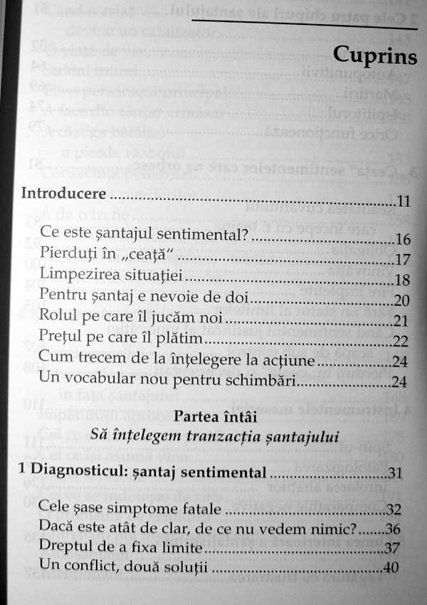 Santajul sentimental. Cum sa te aperi cand alti oameni folosesc frica, obligatia si vina ca sa te manipuleze - Susan Forward