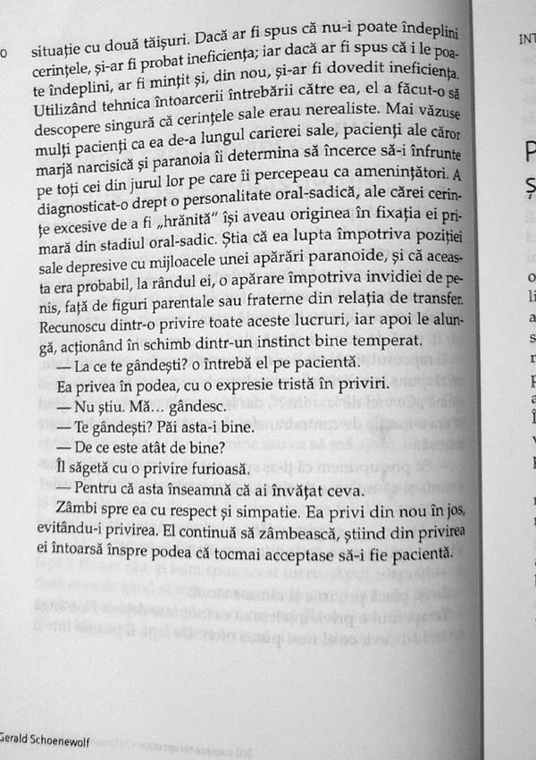 101 succese terapeutice. Depasirea transferului si a rezistentei in psihoterapie - Gerald Schoenewolf