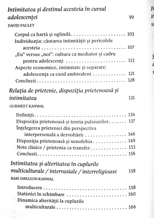 Intimitatea. Perspective clinice, culturale, digitale si de dezvoltare - Gurmeet Kanwal