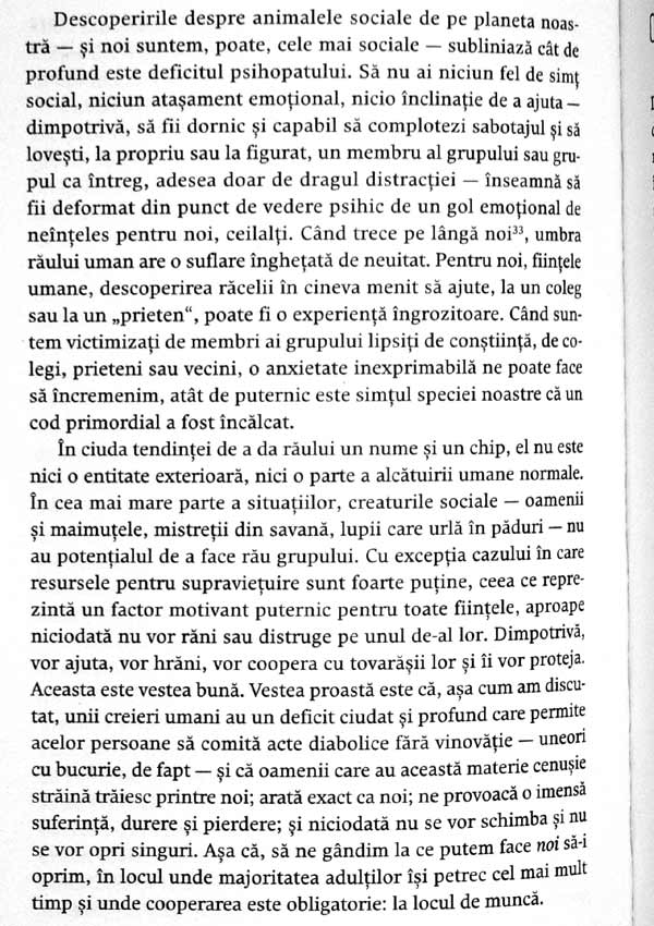 Cum sa-l tii la respect pe psihopatul de alaturi. Invata sa te protejezi de manipulatorii nemilosi - Martha Stout