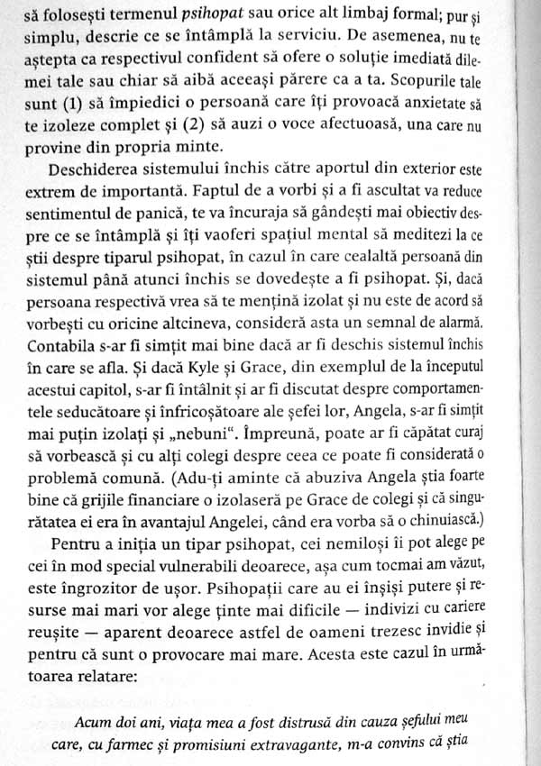 Cum sa-l tii la respect pe psihopatul de alaturi. Invata sa te protejezi de manipulatorii nemilosi - Martha Stout
