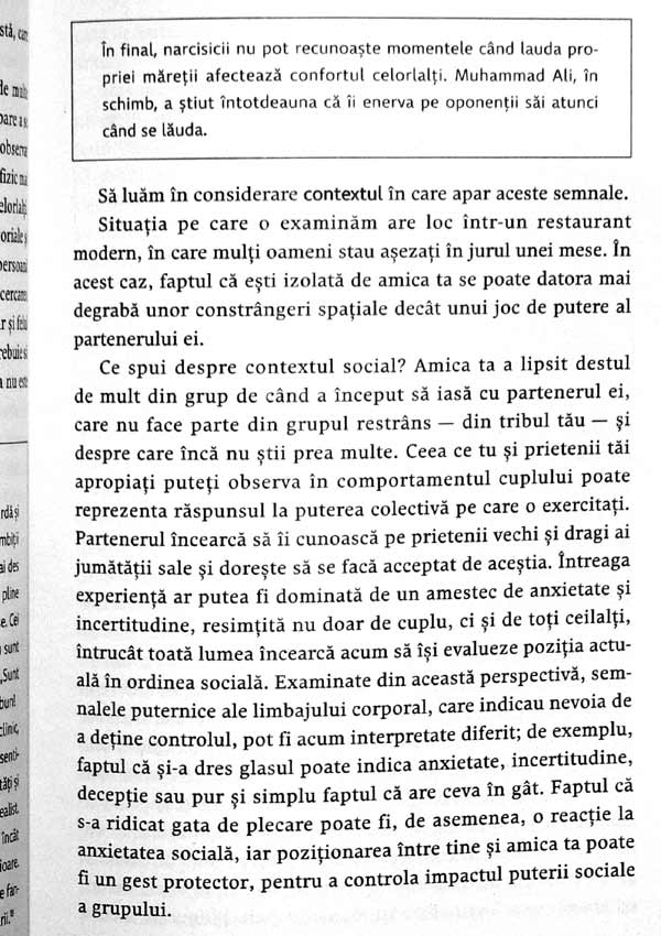 Ce gandesc oamenii in sinea lor. Descifrarea limbajului corporal - Mark Bowden