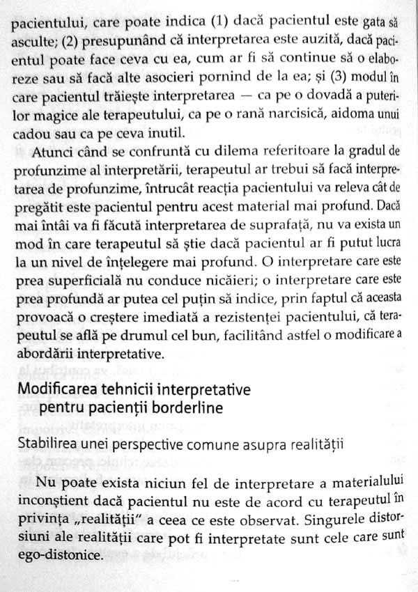 Psihoterapia psihodinamica a pacientilor borderline - Otto F. Kernberg