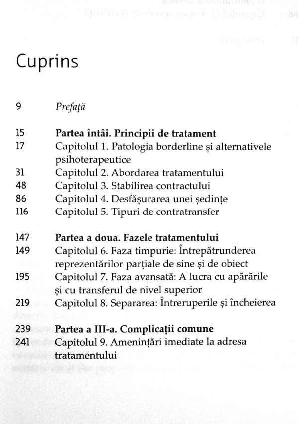 Psihoterapia psihodinamica a pacientilor borderline - Otto F. Kernberg