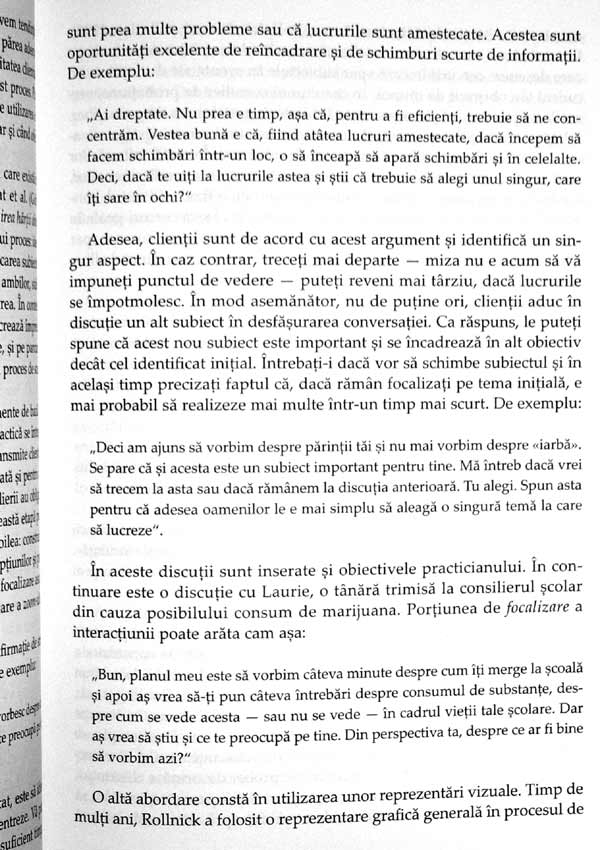 Dezvoltarea abilitatilor de aplicare a interviului motivational. Ghid pentru practicieni - David B. Rosengren