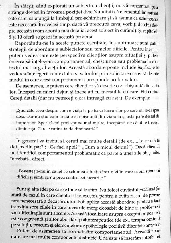 Dezvoltarea abilitatilor de aplicare a interviului motivational. Ghid pentru practicieni - David B. Rosengren
