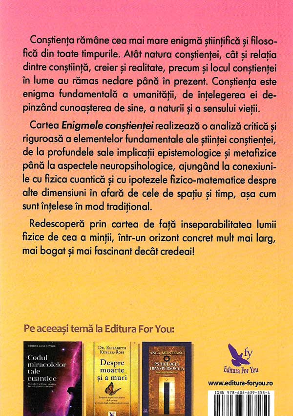 Enigmele constientei - Enrico Facco