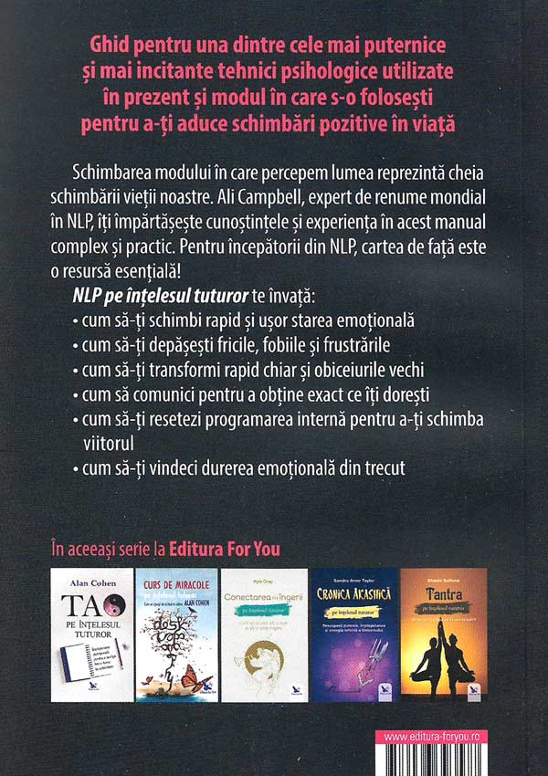 NLP pe intelesul tuturor - Ali Campbell