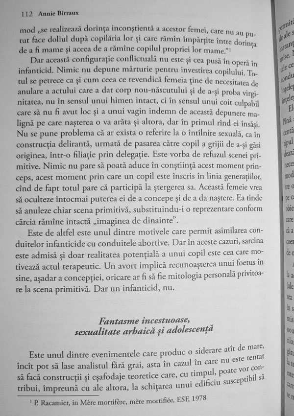 Forme de incest - Jacques Andre