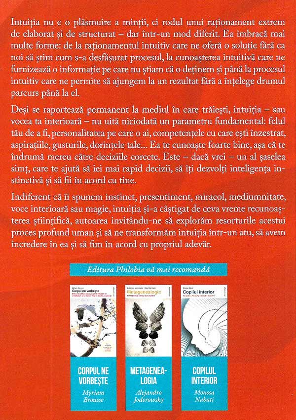 Intuitia. Invata sa-ti asculti vocea interioara - Beatrice Milletre