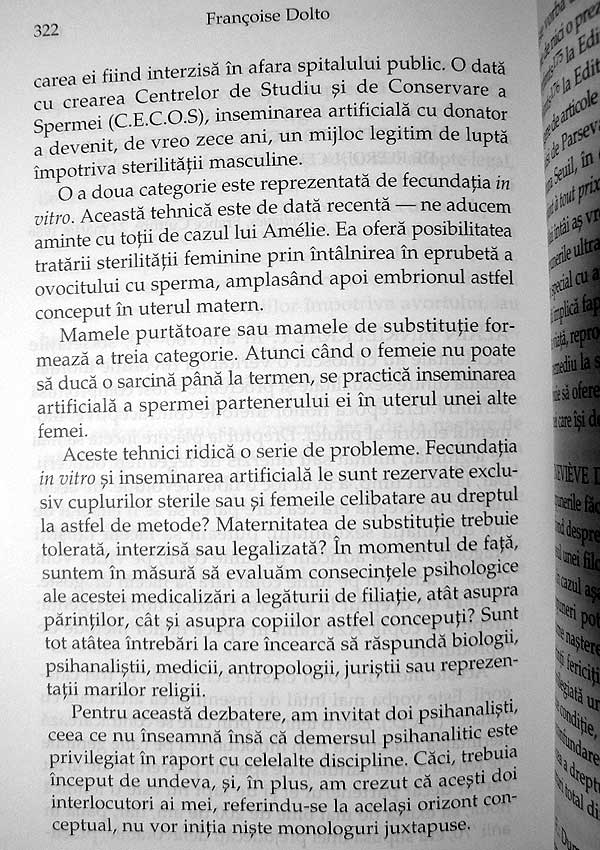 Femininul. Articole si conferinte. Opere (vol. 6) - Francoise Dolto