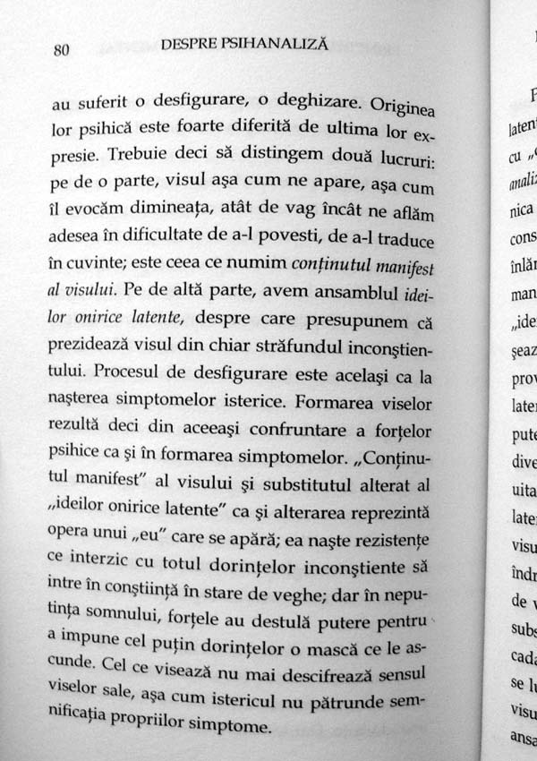Despre psihanaliza. Cinci prelegeri tinute la Universitatea Clark - Sigmund Freud