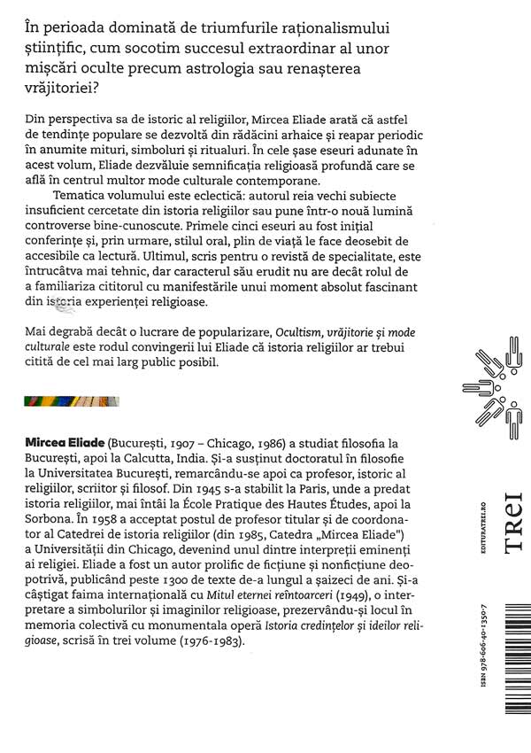 Ocultism, vrajitorie si mode culturale - Mircea Eliade
