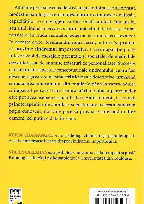 Sindromul impostorului - Kevin Chassangre