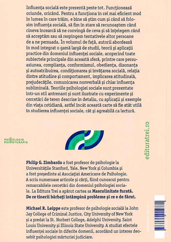 Psihologia influentei sociale si a schimbarii de atitudine - Philip Zimbardo