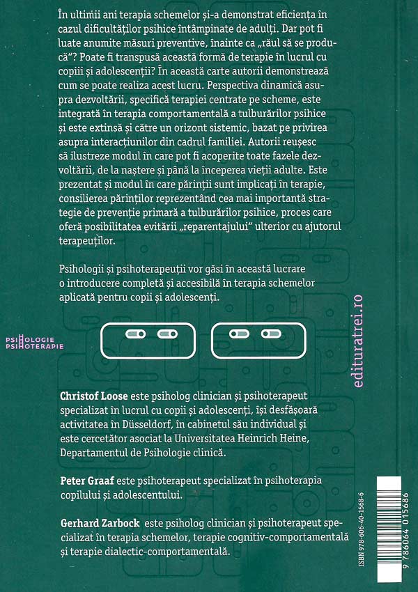 Terapia schemelor pentru copii si adolescenti - Christof Loose