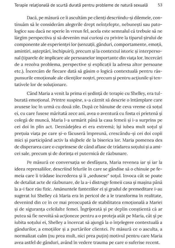 Scantei. Modele de lucru in terapia sexuala de scurta durata - Shelley Green