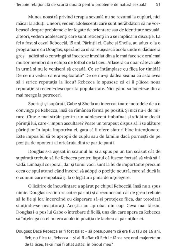 Scantei. Modele de lucru in terapia sexuala de scurta durata - Shelley Green