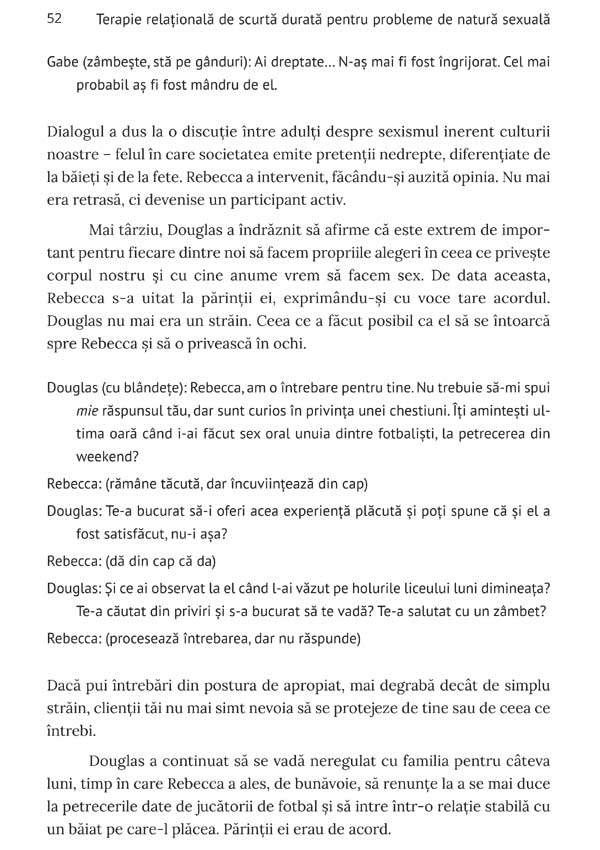 Scantei. Modele de lucru in terapia sexuala de scurta durata - Shelley Green