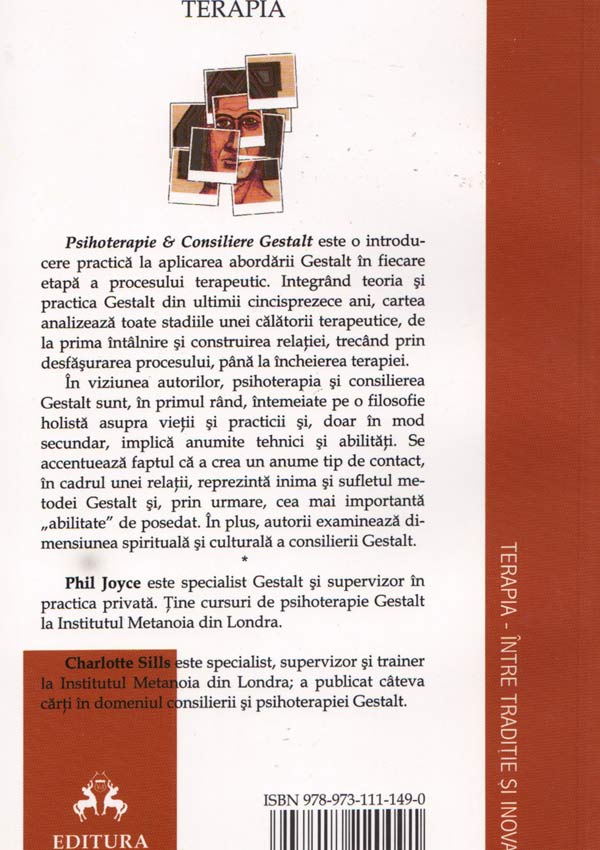 Psihoterapie & Consiliere Gestalt - Phil Joyce