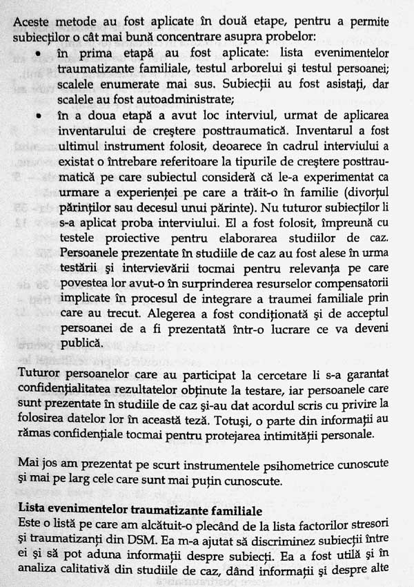Trauma familiala si resursele compensatorii - Diana Vasile