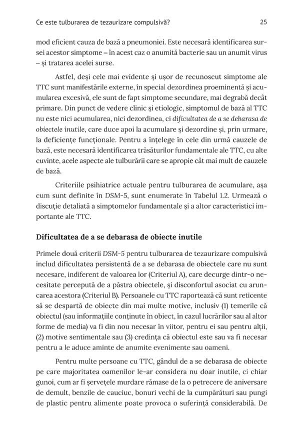 Tulburarea de tezaurizare compulsiva. Simptome si tratament. Cat de mult e prea mult? - Carol A. Mathews