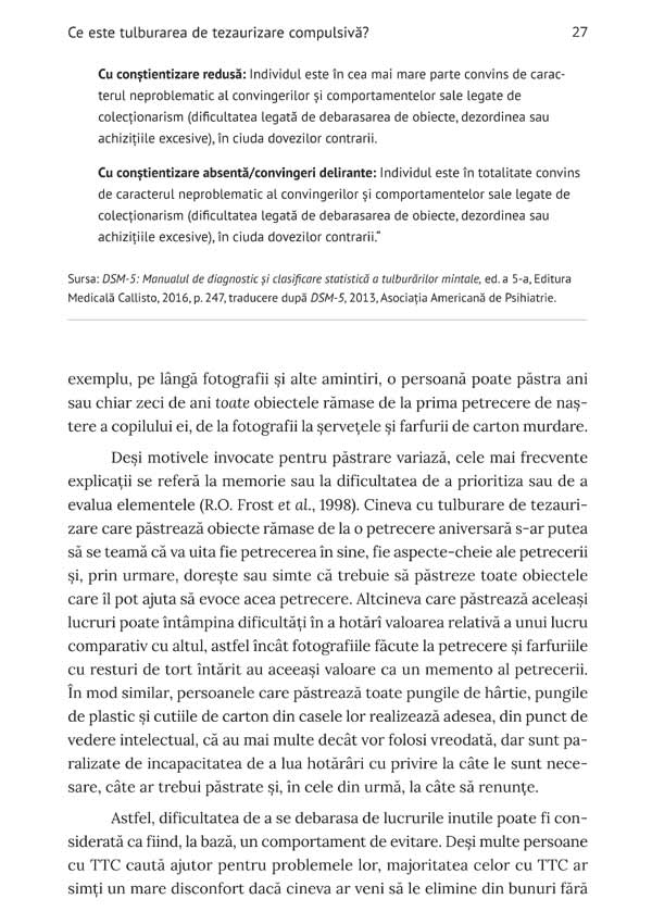 Tulburarea de tezaurizare compulsiva. Simptome si tratament. Cat de mult e prea mult? - Carol A. Mathews