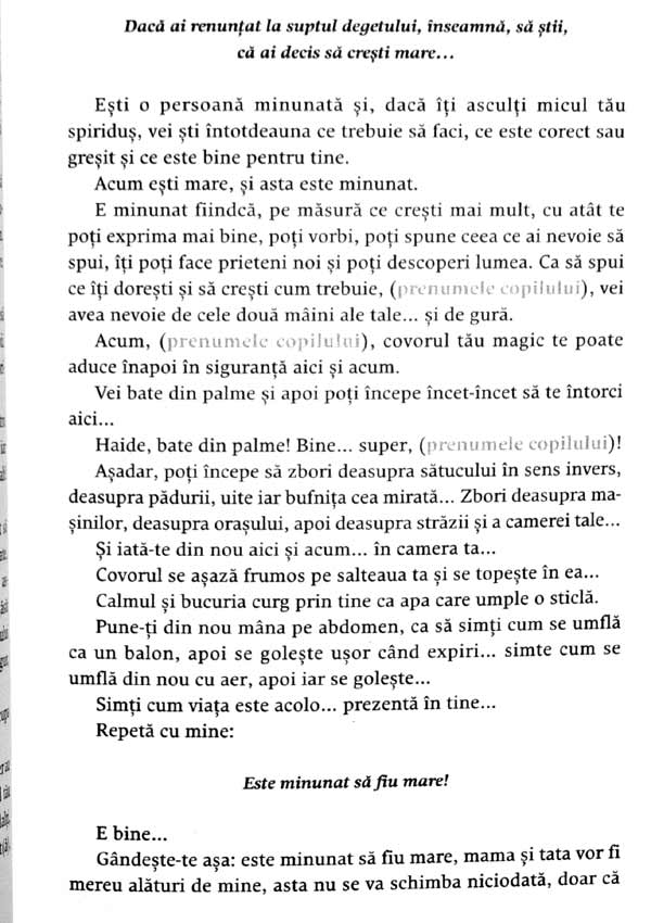 Povestioare terapeutice inainte de culcare. Ajuta-ti copilul sa faca fata schimbarilor si sa se maturizeze - Sabrina Feret-Hubert