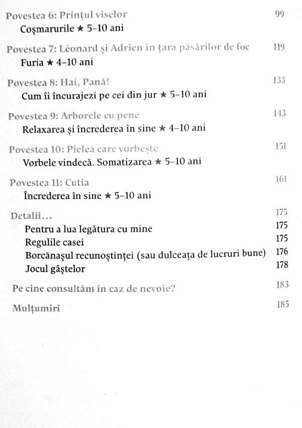 Povestioare terapeutice inainte de culcare. Ajuta-ti copilul sa faca fata schimbarilor si sa se maturizeze - Sabrina Feret-Hubert