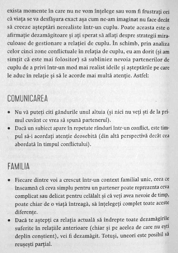 Cinci conflicte (necesare) in relatia de cuplu. Si de ce conteaza cine spala vasele - Joanna Harrison