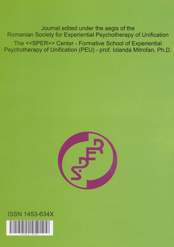 Revista de psihoterapie experientiala (Nr. 4, Decembrie 2010) - Autori multipli 