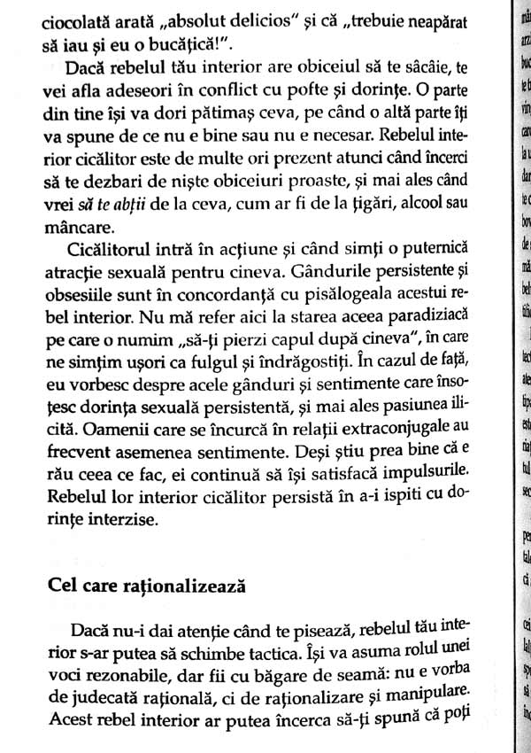 Cum sa-ti imblanzesti rebelul interior. Ghid pentru transformarea comportamentului de autosabotare - Pauline Wallin