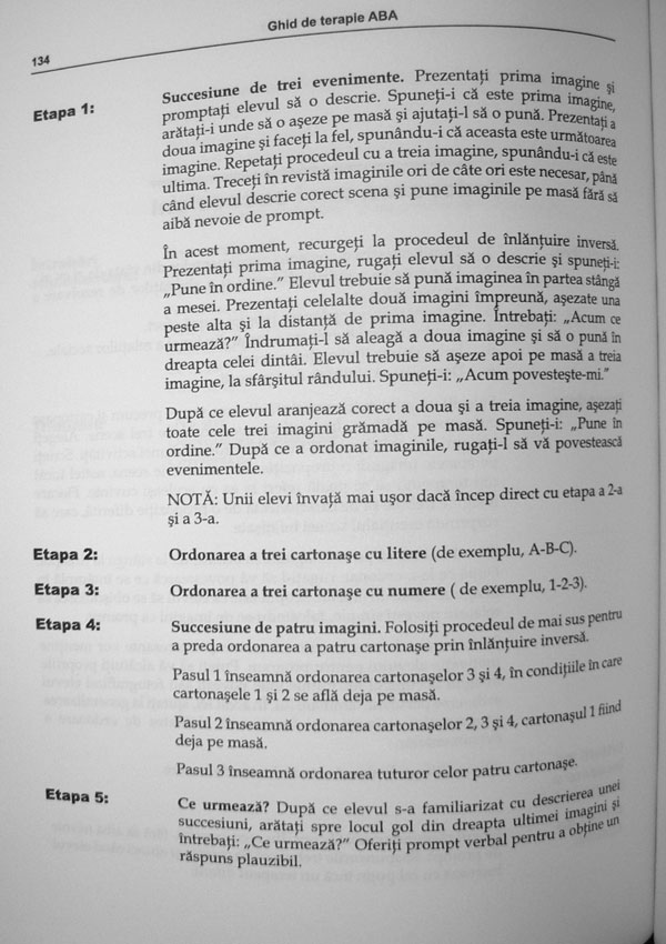 Ghid de terapie ABA. Partea a II-a: Programe de lucru - Ronald Leaf