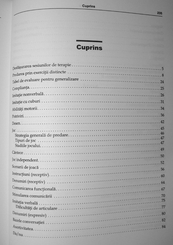 Ghid de terapie ABA. Partea a II-a: Programe de lucru - Ronald Leaf