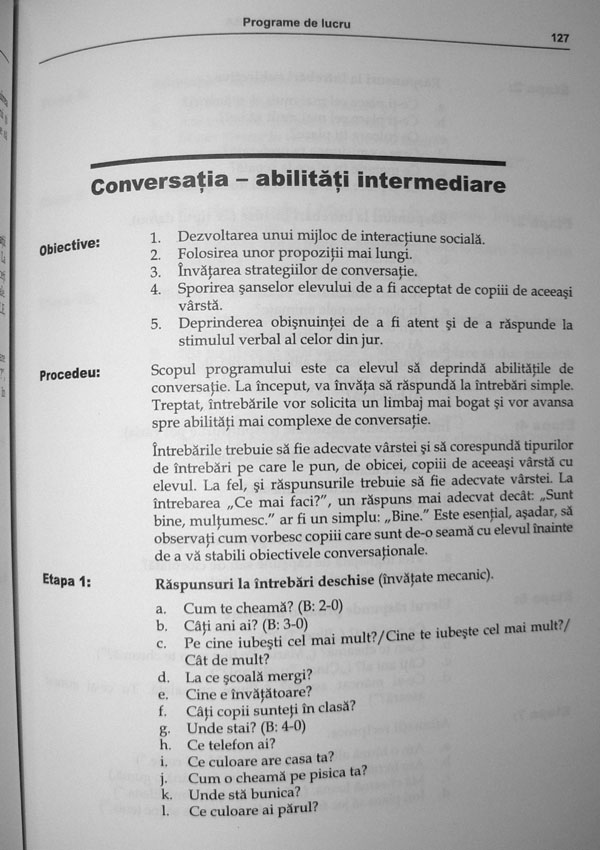 Ghid de terapie ABA. Partea a II-a: Programe de lucru - Ronald Leaf