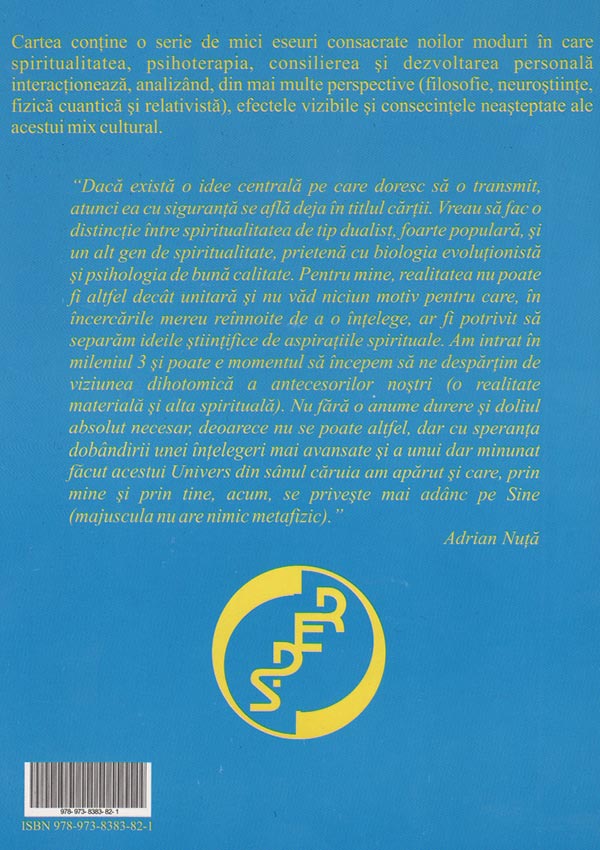 Dezvoltare personala si spiritualitate. Tranzitii, suprapuneri, iluzii. Selectia naturala la Zane, Ingeri si Mos Craciun - Adrian Nuta