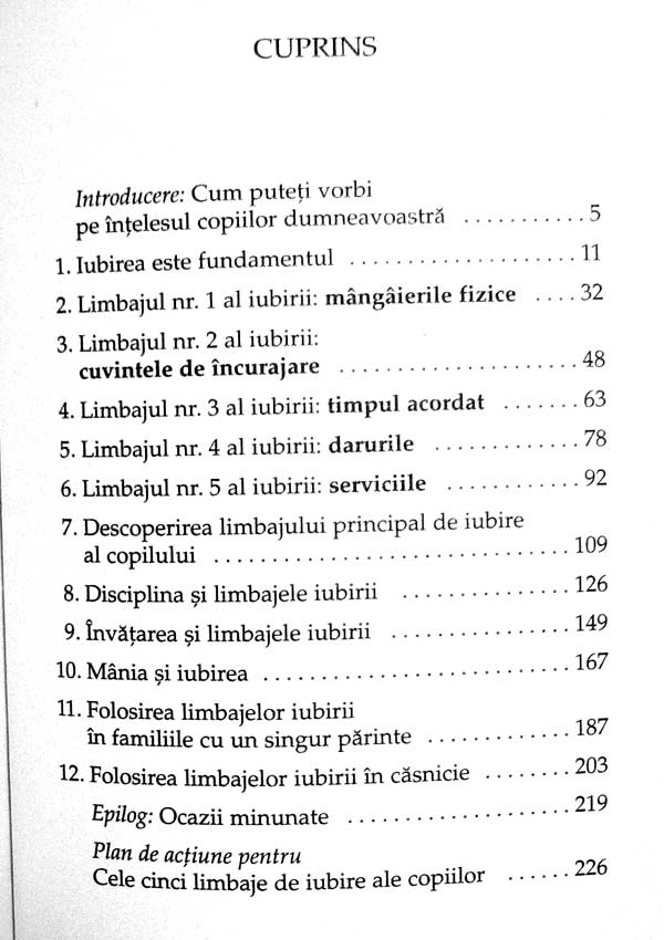 Cele cinci limbaje de iubire ale copiilor - Gary Chapman