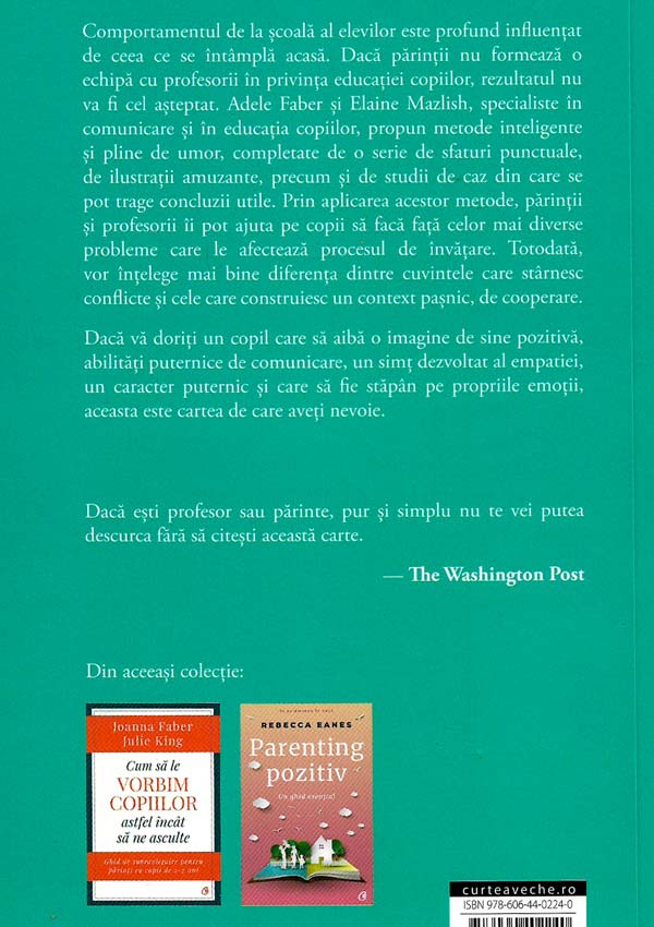 Comunicarea eficienta cu copiii (acasa si la scoala) - Adele Faber
