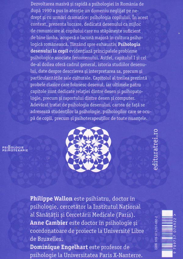Psihologia desenului la copil - Philippe Wallon