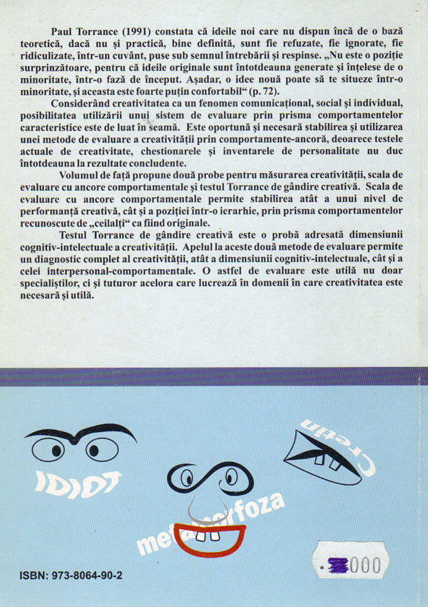 Teste de creativitate - Margareta Dinca