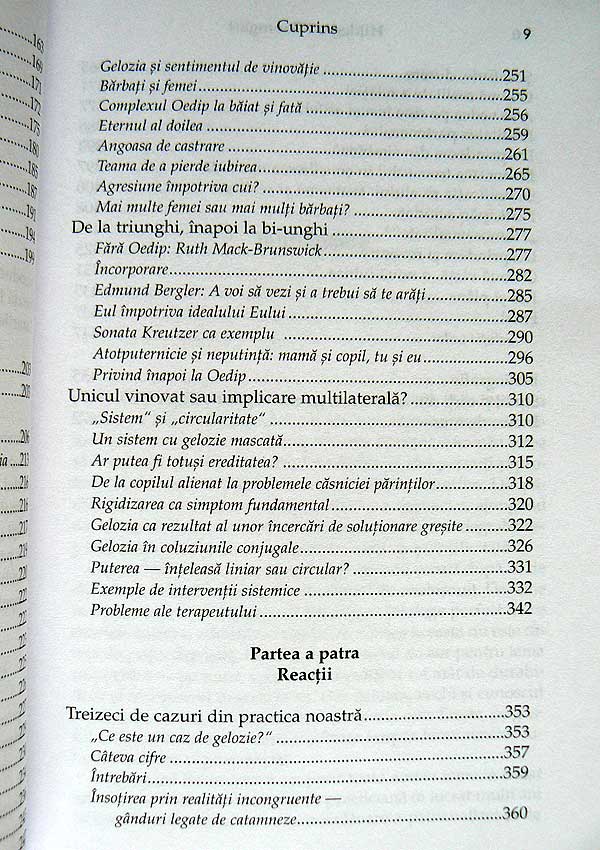 Forme ale geloziei. Experiente si incercari de solutionare in triunghiul relational - Hildegard Baumgart