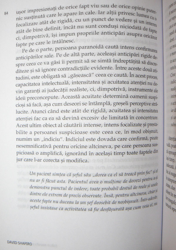 Stiluri nevrotice - David Shapiro