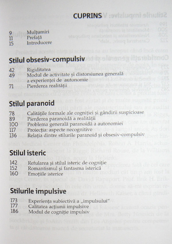 Stiluri nevrotice - David Shapiro