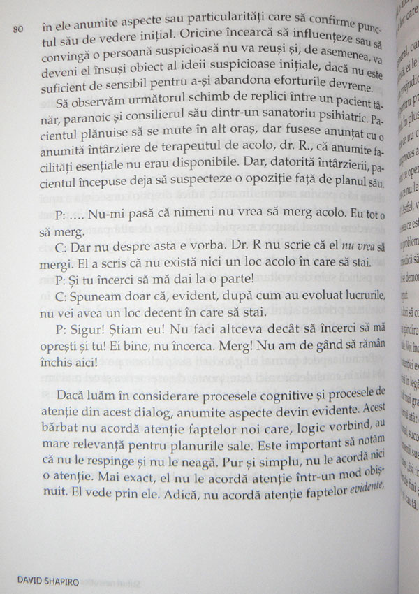 Stiluri nevrotice - David Shapiro