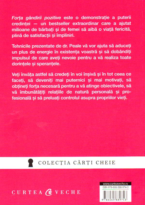Forta gandirii pozitive - Norman Vincent Peale