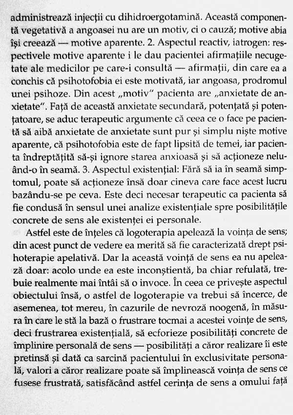 Teoria si terapia nevrozelor. Introducere in logoterapie si analiza existentiala - Viktor Frankl