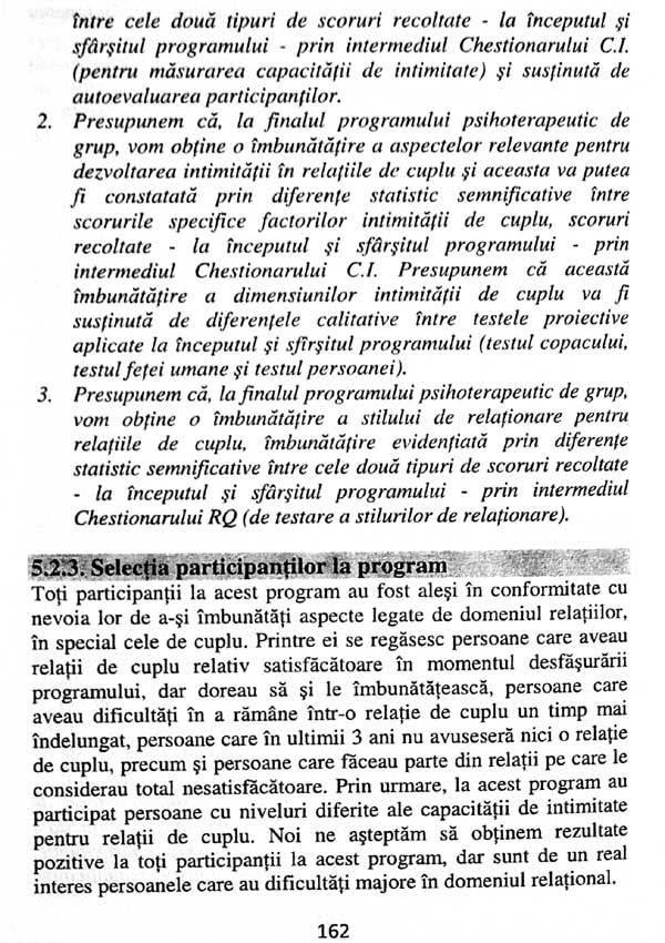 Mecanismele intimitatii in relatia de cuplu. Evaluare si interventie terapeutica - Ioana Stancu