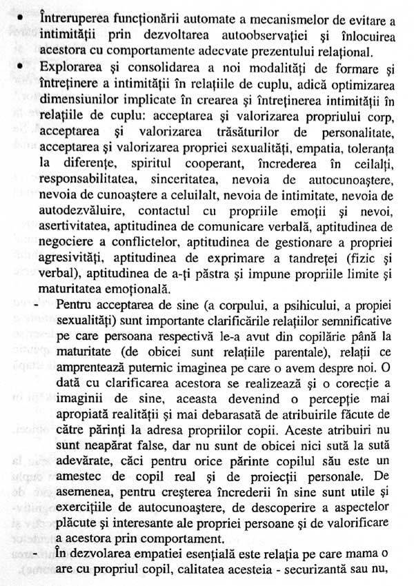 Mecanismele intimitatii in relatia de cuplu. Evaluare si interventie terapeutica - Ioana Stancu