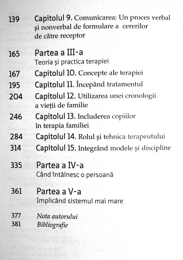 Terapia familiei - Virginia Satir