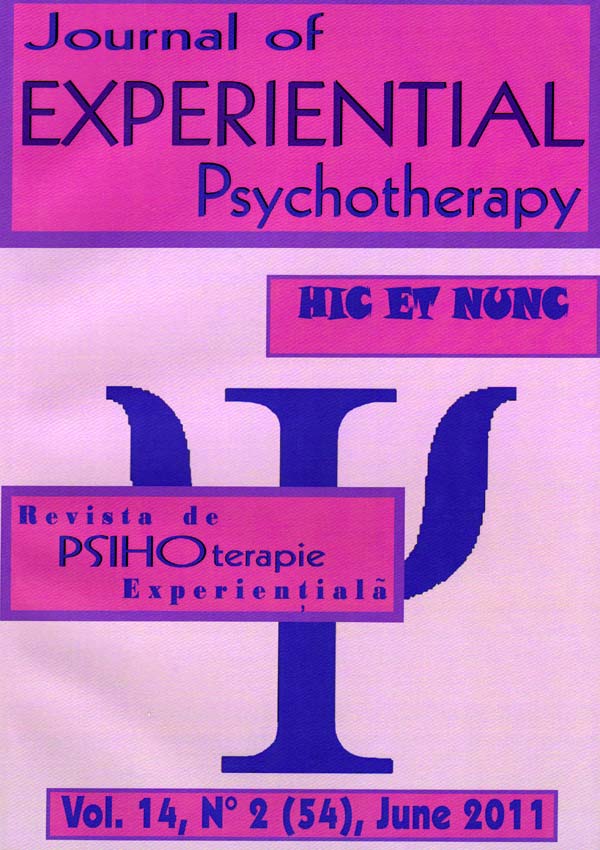 Revista de psihoterapie experientiala (Nr. 2, Iunie 2011) - Autori multipli 